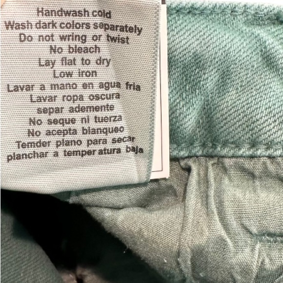 Judy Blue High Waist Sea Green 90s Straight Jeans Size 0/24 NWT - Picture 12 of 12